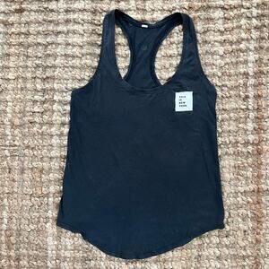 Lululemon Love Tank “This Is New York” Graphic Black Racerback Size 4/6 (est)